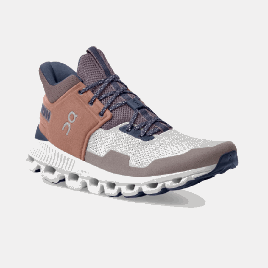 On Running Cloud Hi Edge Men Pecan-Clay