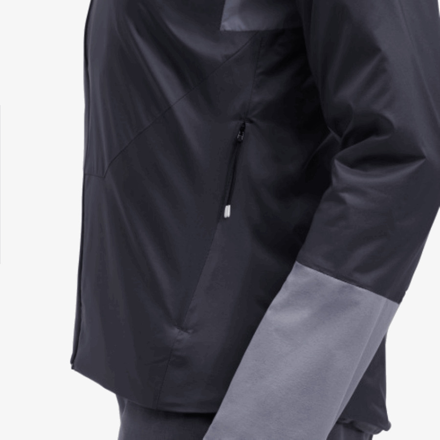 On Running Insulator Jacket Flint-Granite