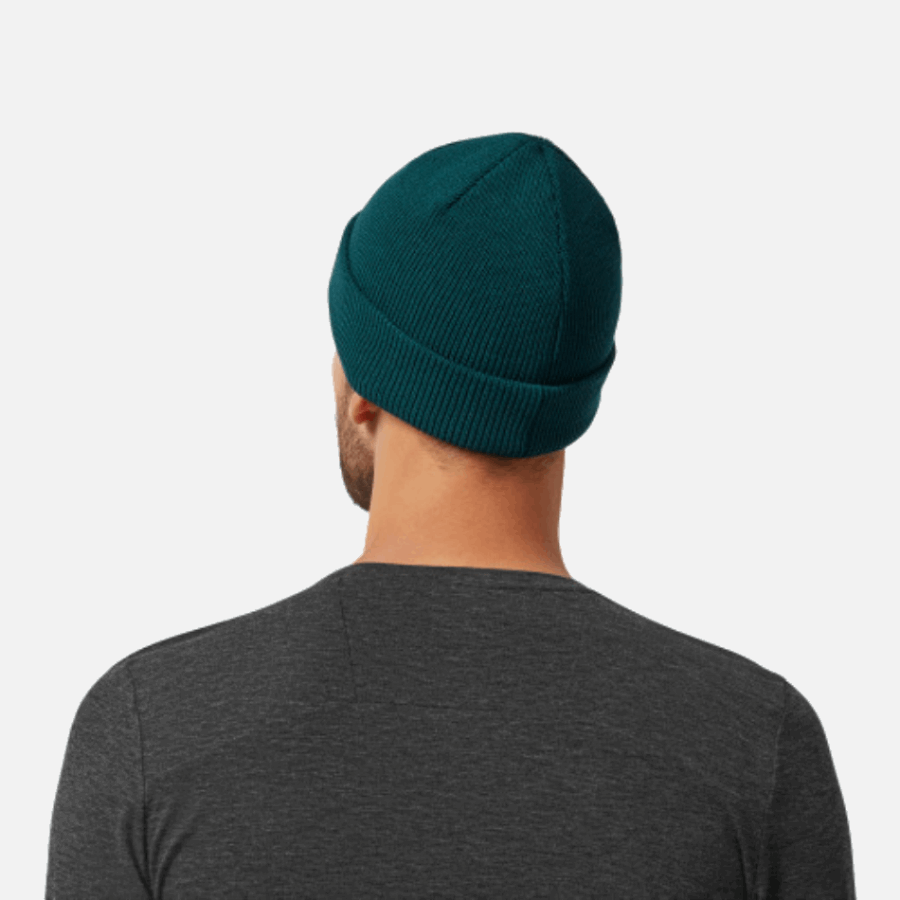 Fashion On Running Merino Beanie Evergreen