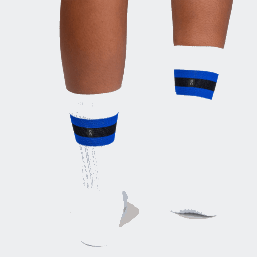 On Running Tennis Sock White-Indigo