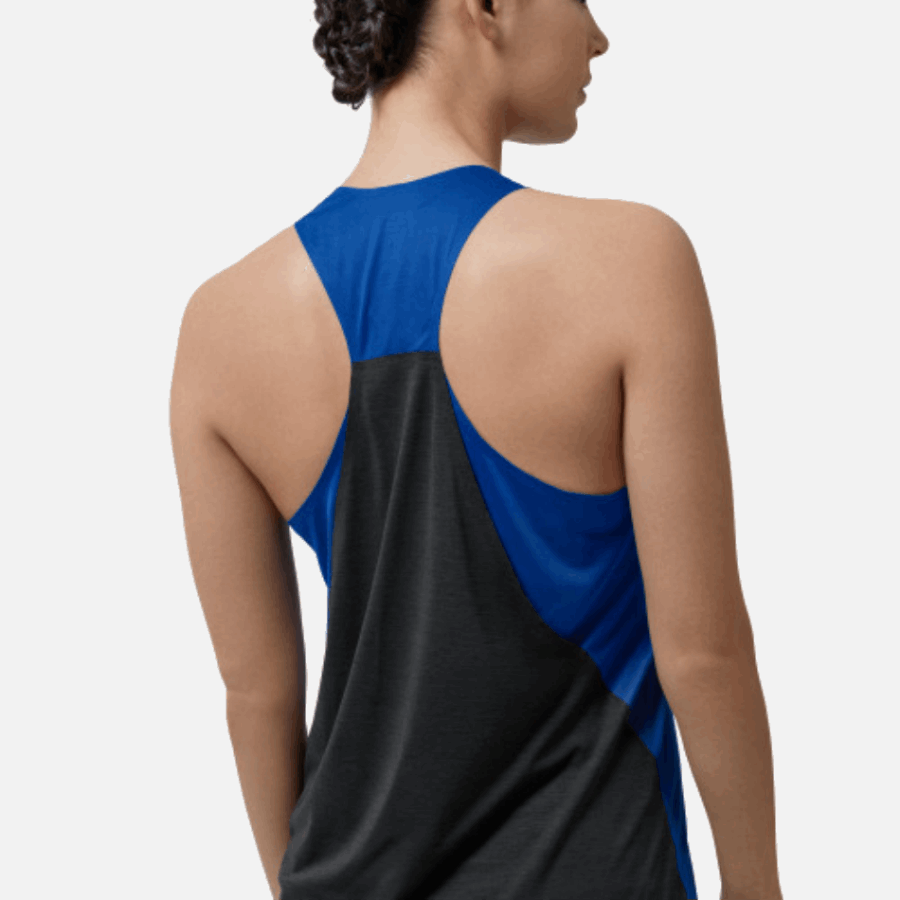 Fashion On Running Tank-T Indigo-Black