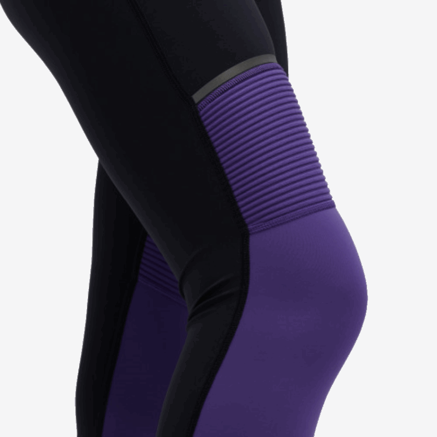 Fashion On Running Tights Long Black-Twilight
