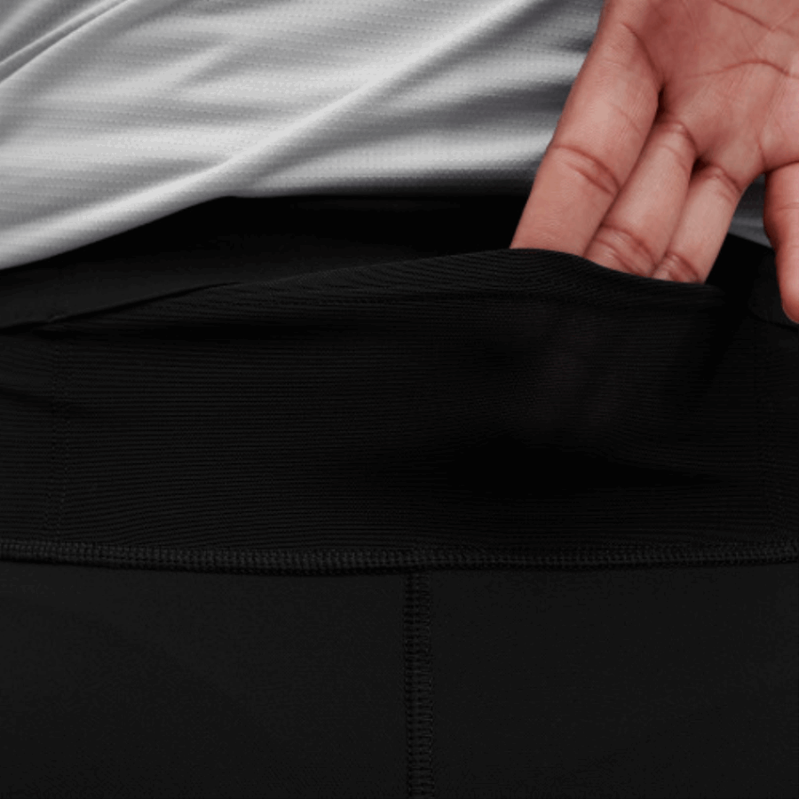 Fashion On Running Tights Long Black-Twilight