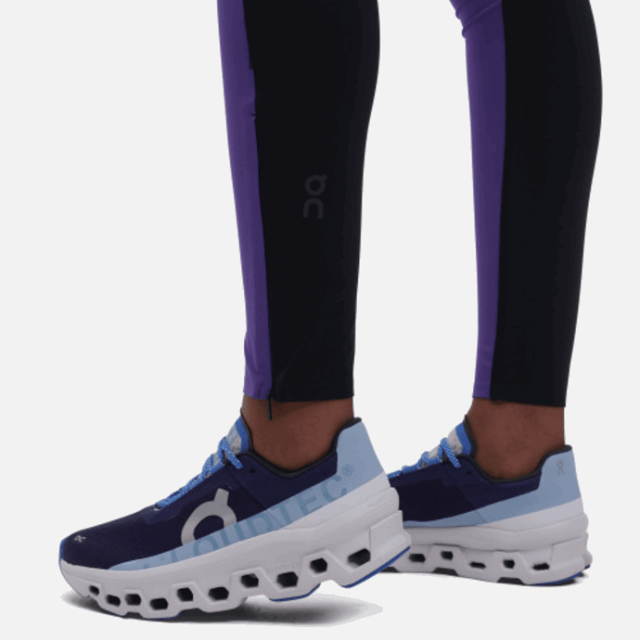 Fashion On Running Tights Long Black-Twilight