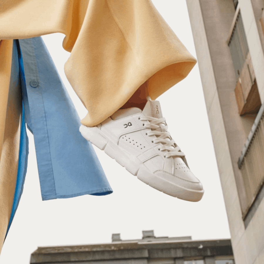 Fashion On Running THE ROGER Clubhouse All-White