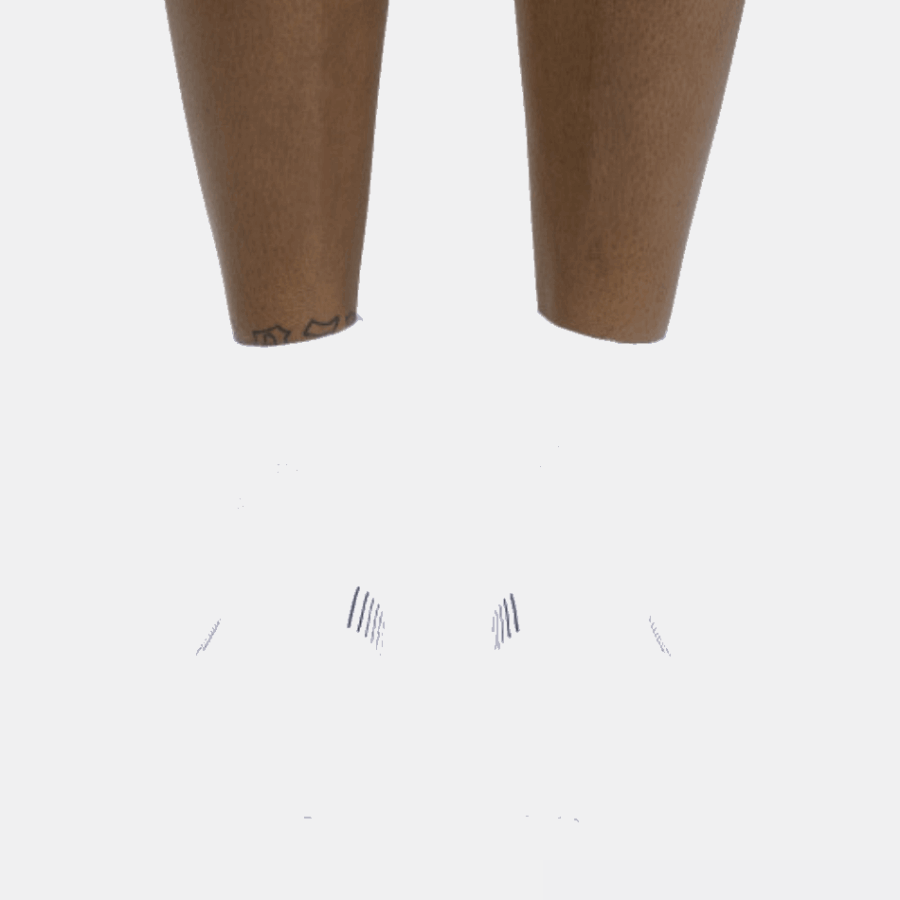 On Running Ultralight Mid Sock White-Black