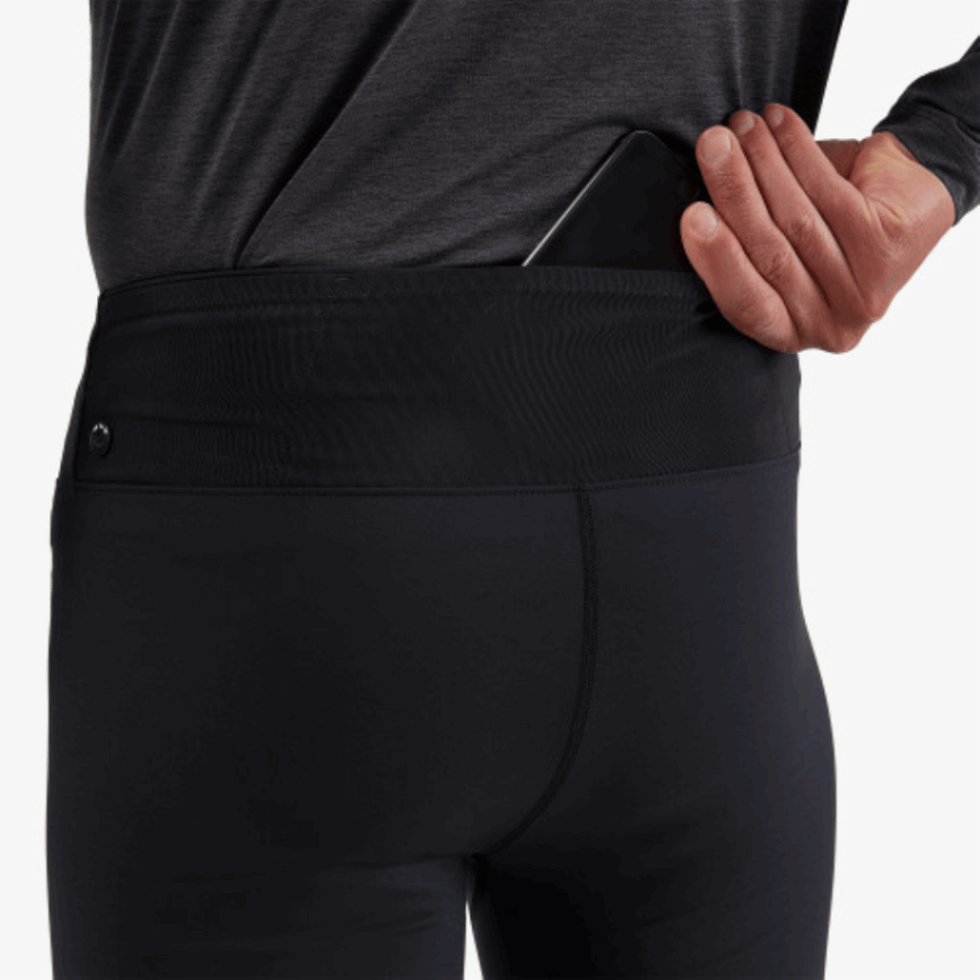 On Running Trail Tights Men Black