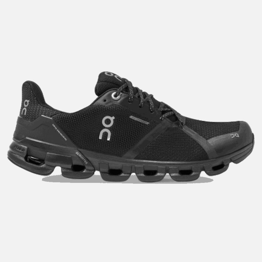 On Running Cloudflyer Waterproof Black-Lunar