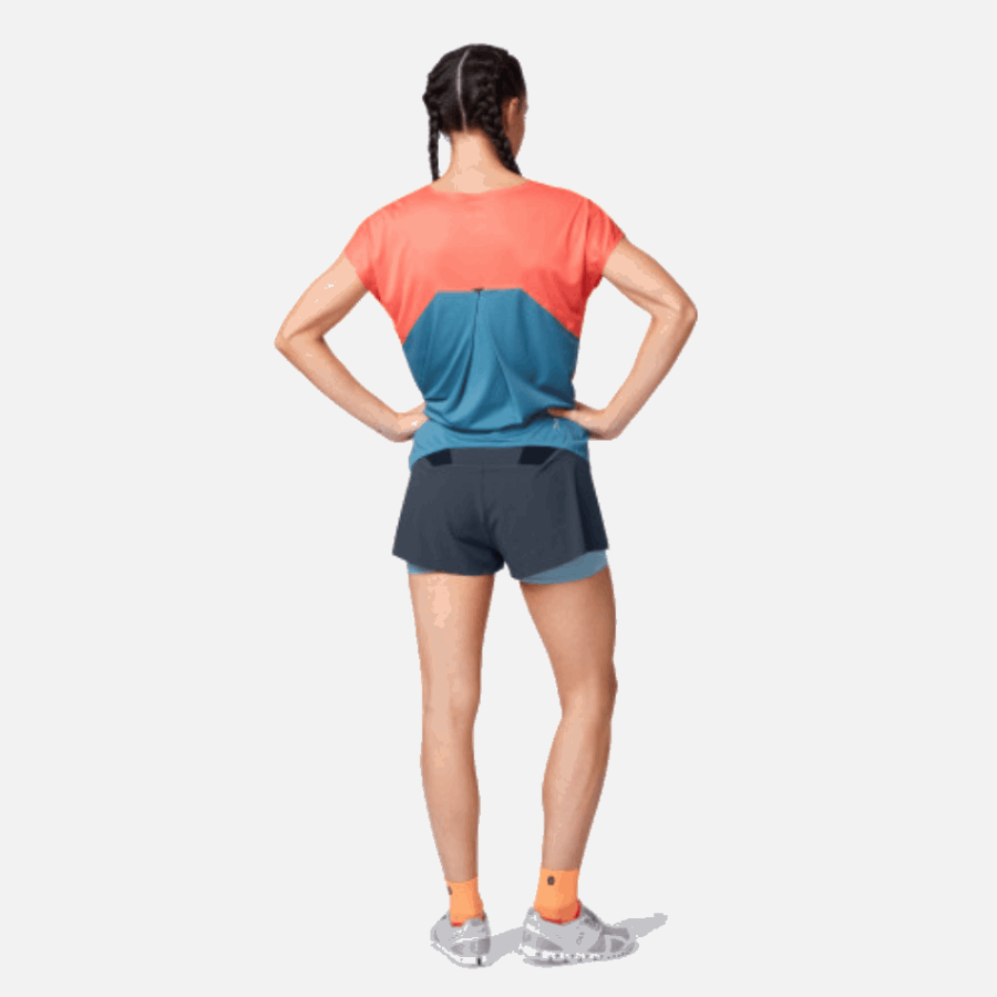 On Running Running Shorts Navy-Storm