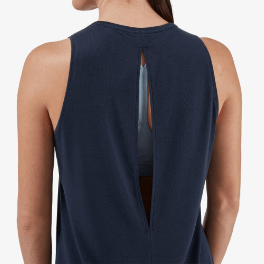 Fashion On Running Active Tank Navy