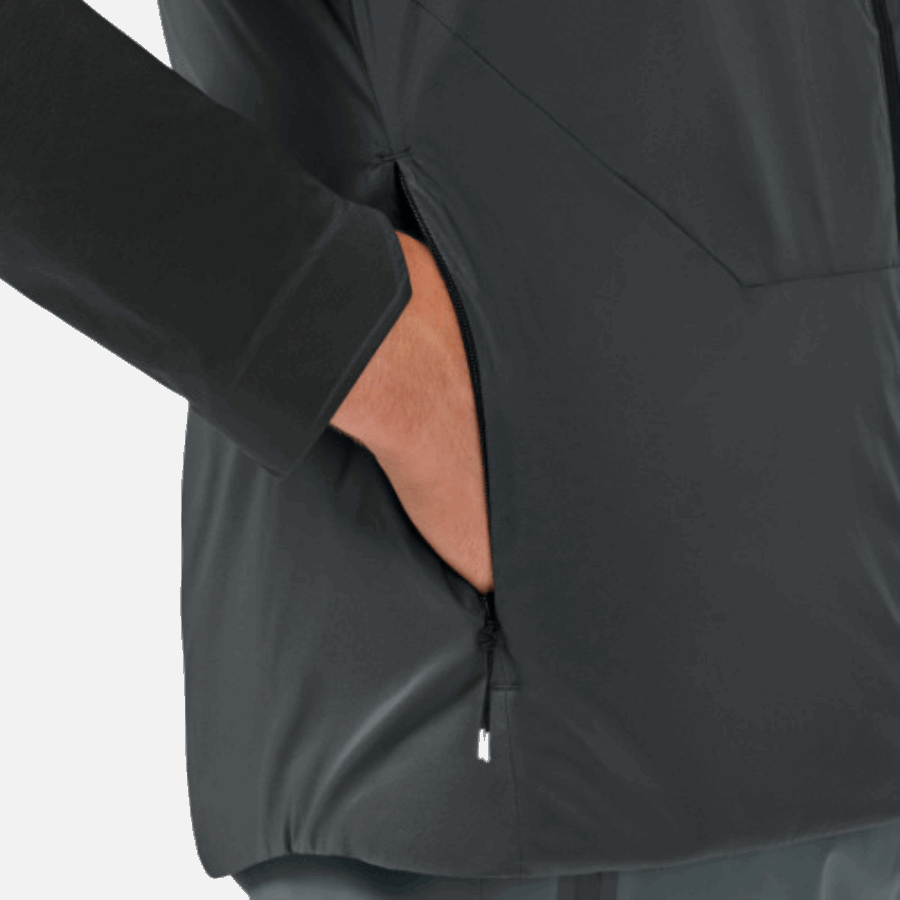 On Running Insulator Jacket Shadow-Black
