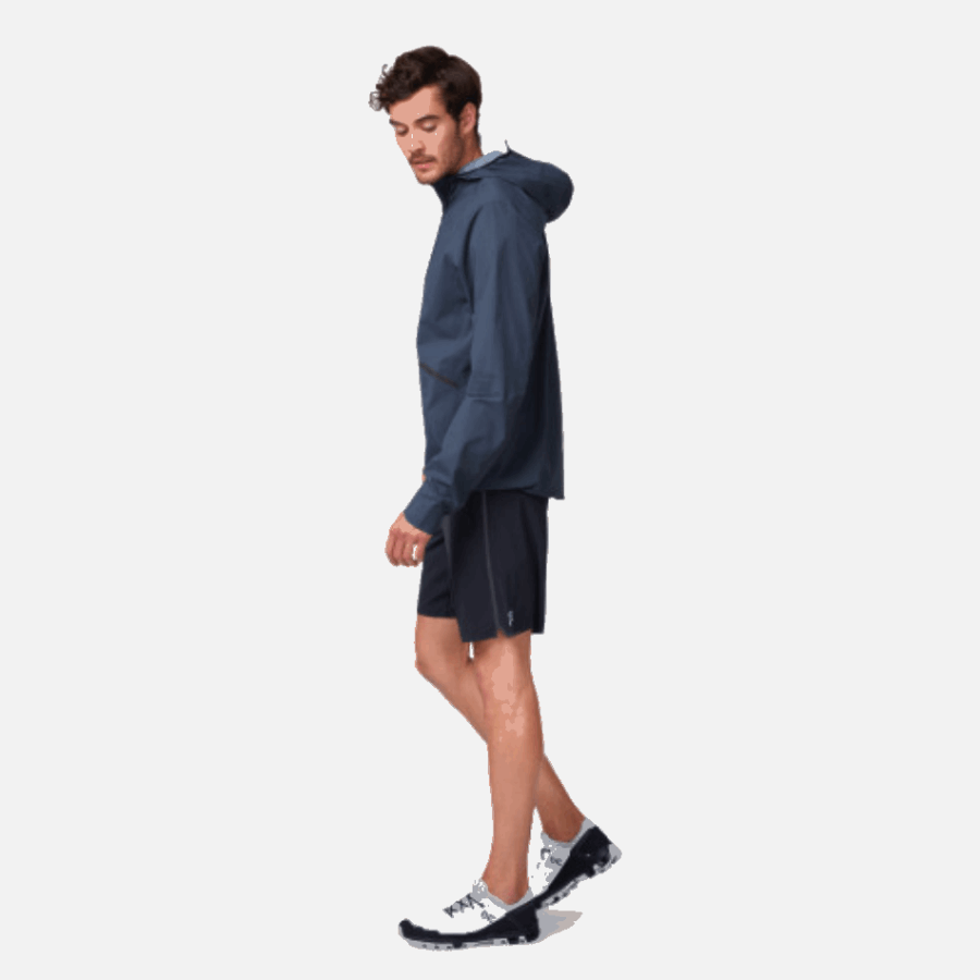 On Running Waterproof Anorak Navy