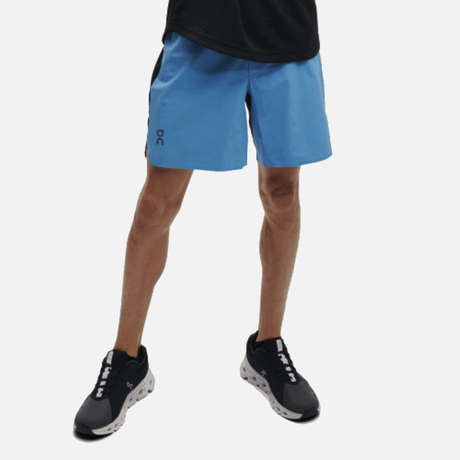 On Running Lightweight Shorts Niagara-Black Fashion