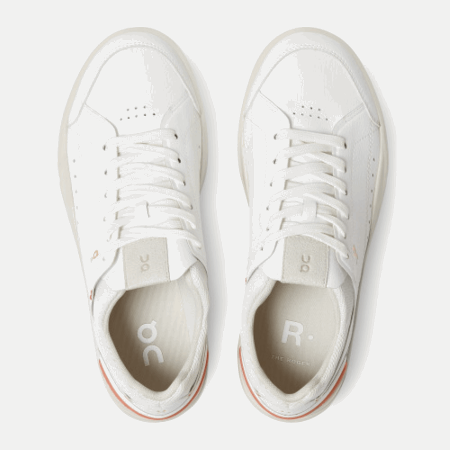 On Running THE ROGER Centre Court White-Sienna Fashion