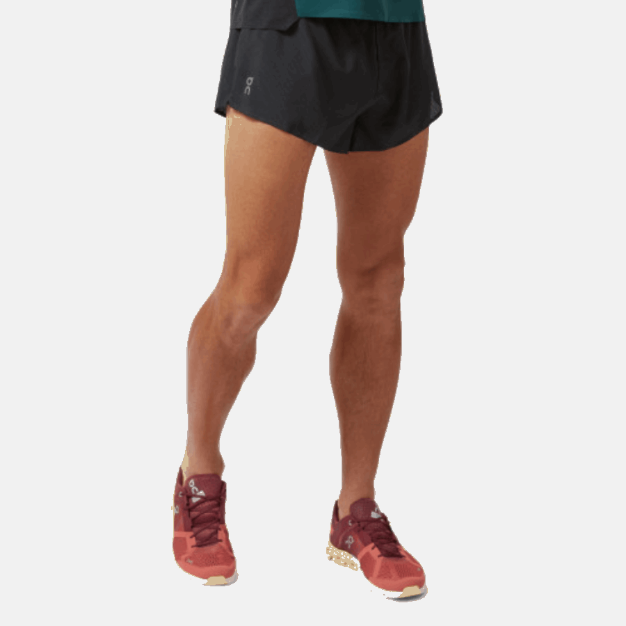 On Running Race Shorts Men Black