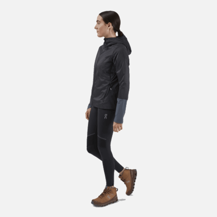 On Running Insulator Jacket Black-Dark