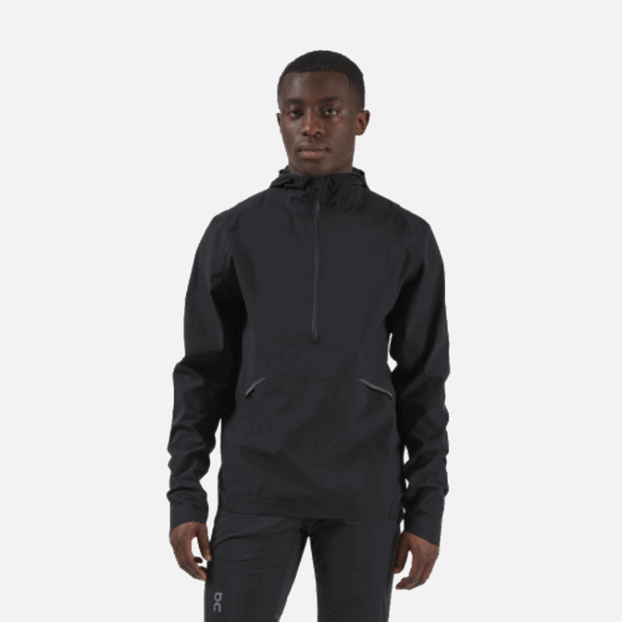 On Running Waterproof Anorak Men Black