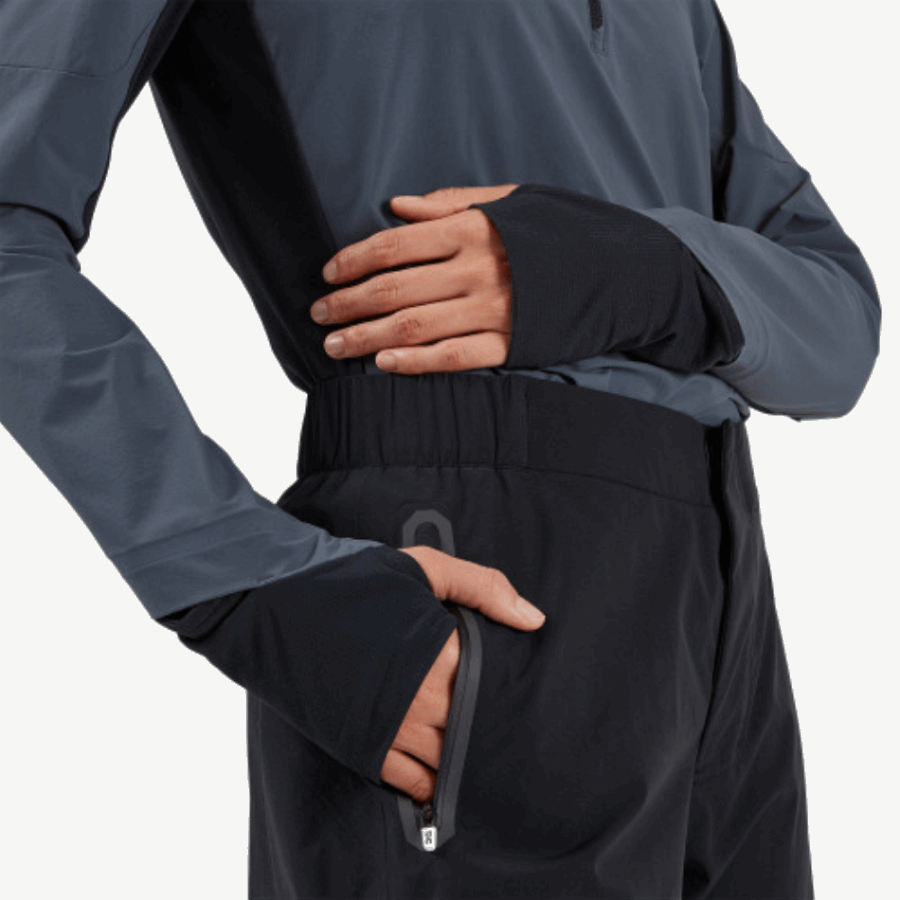 On Running Waterproof Pants Black-Dark