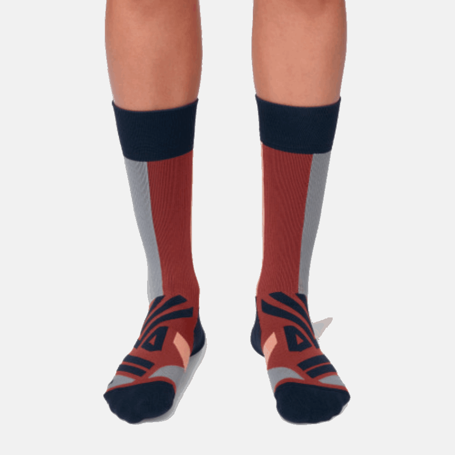 On Running High Sock Ox-Navy