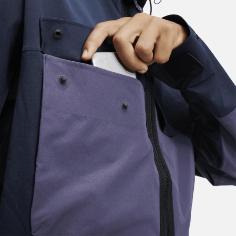 On Running Explorer Jacket Navy-Flint