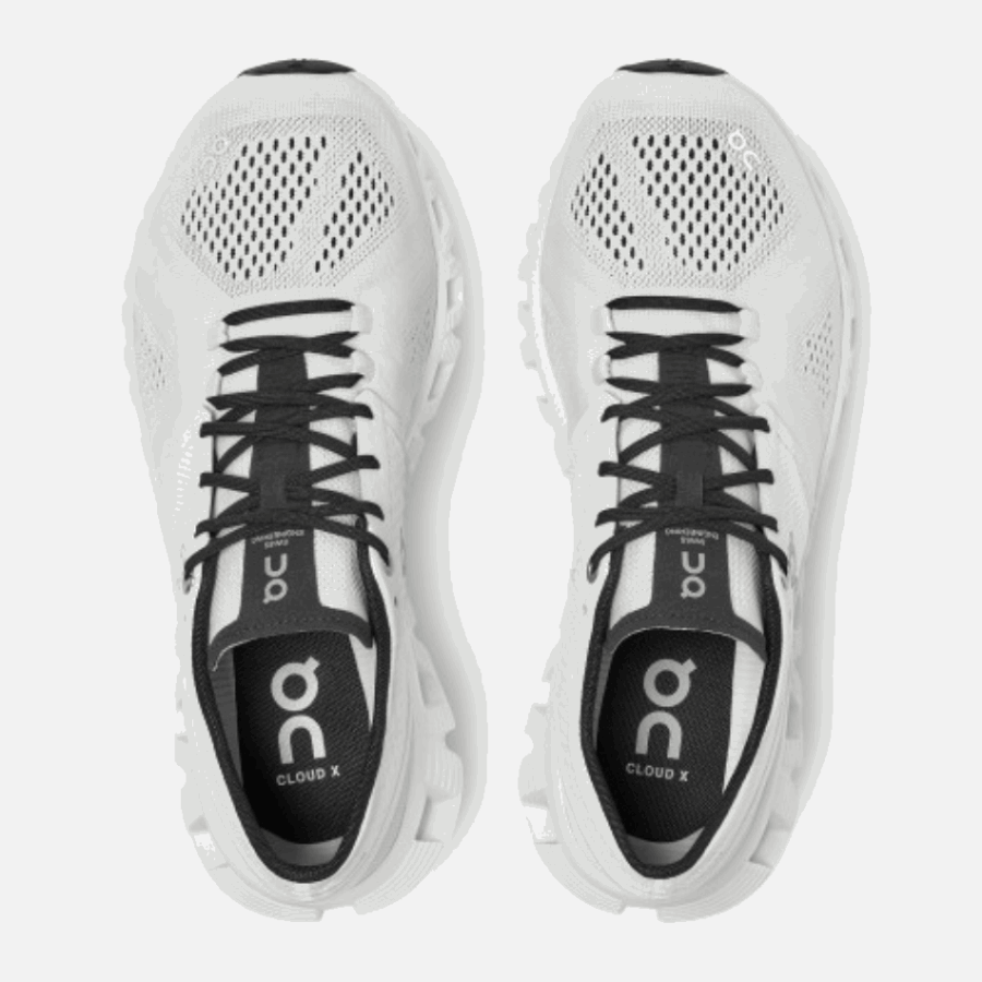 On Running Cloud X White-Black Fashion