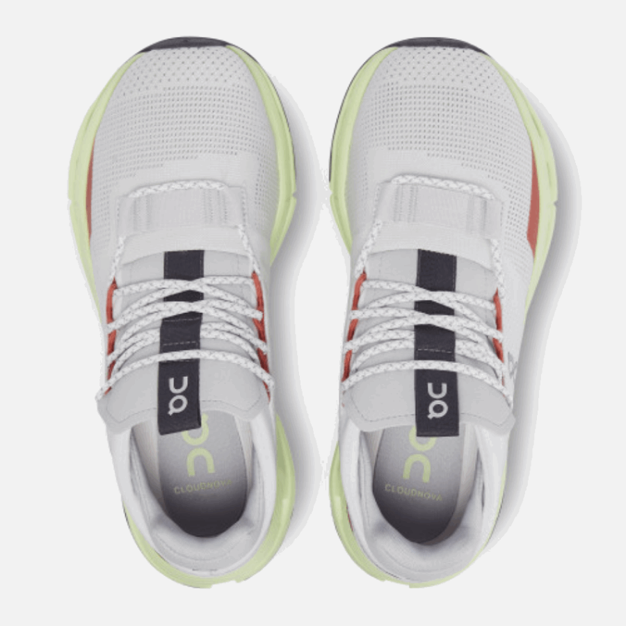 On Running Cloudnova White-Limelight