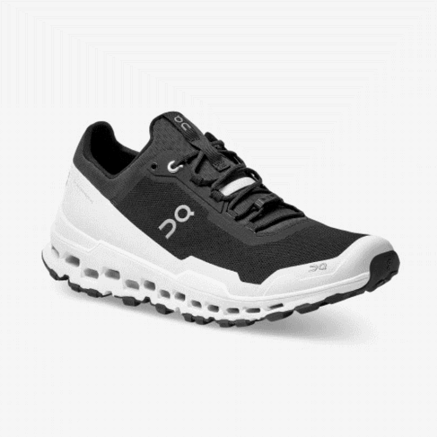 On Running Cloudultra Men Black-White