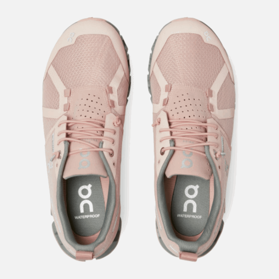 On Running Cloud Waterproof Rose-Lunar