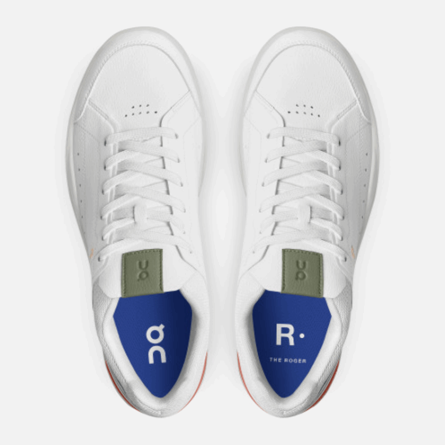 On Running THE ROGER Centre Court Men White-Coral