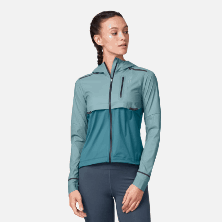 On Running Weather Jacket Sea-Storm