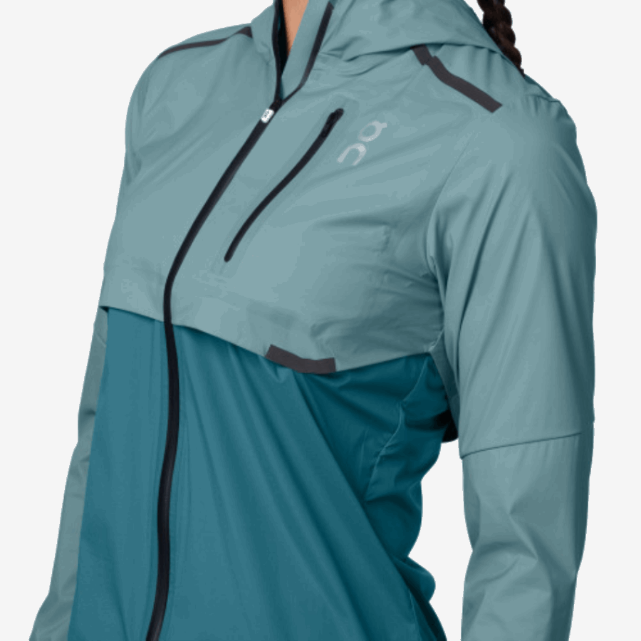 On Running Weather Jacket Sea-Storm