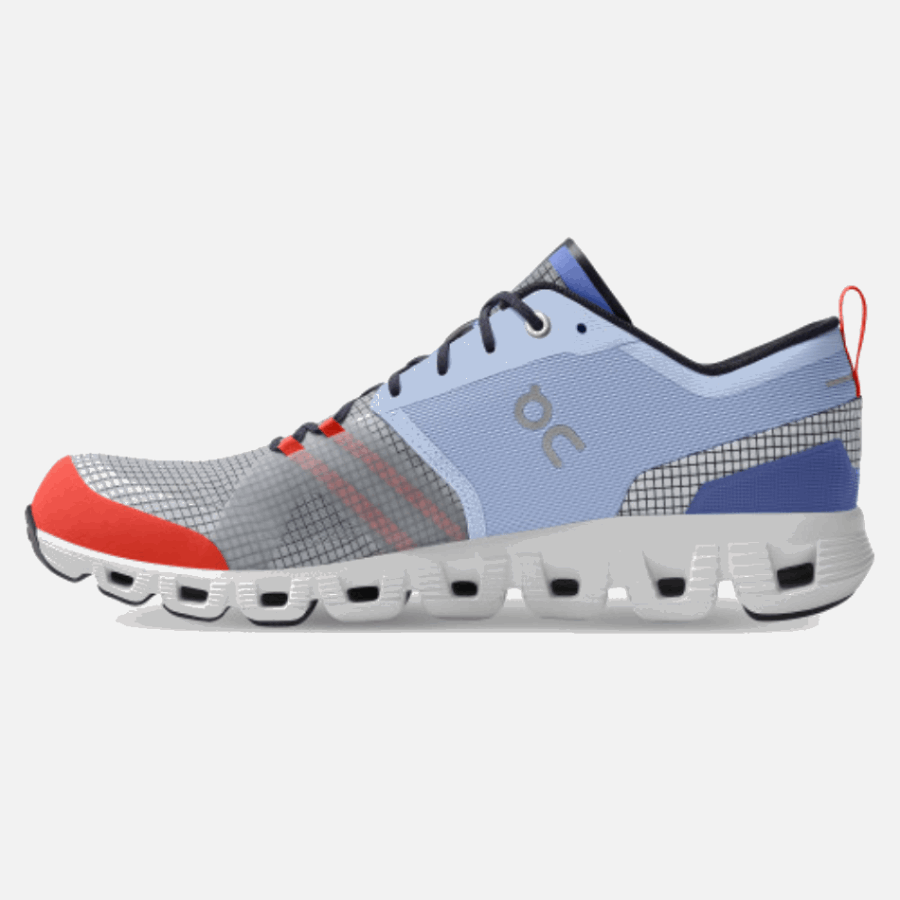 On Running Cloud X Shift Heather-Glacier