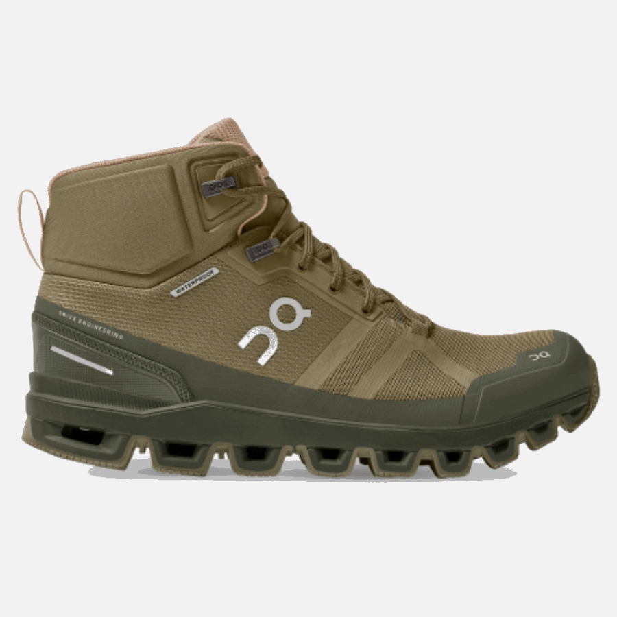 On Running Cloudrock Waterproof Olive-Reed