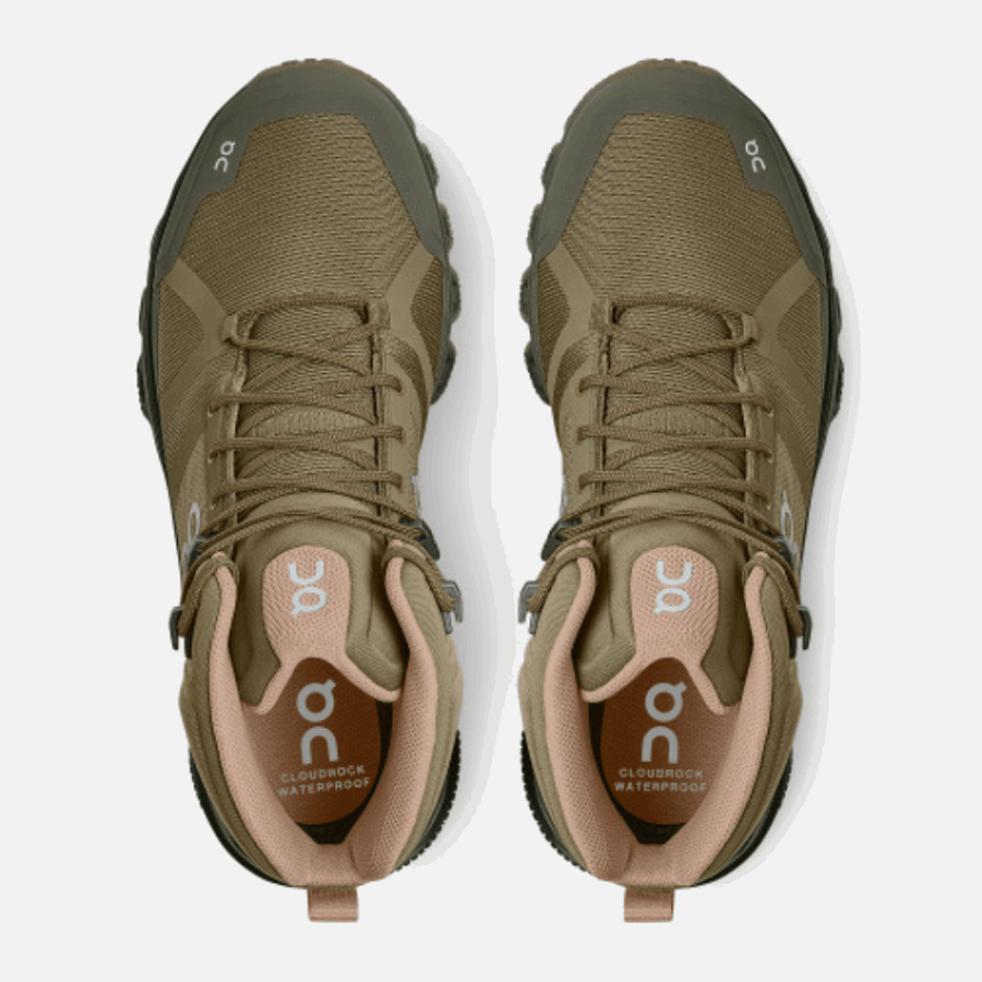 On Running Cloudrock Waterproof Olive-Reed