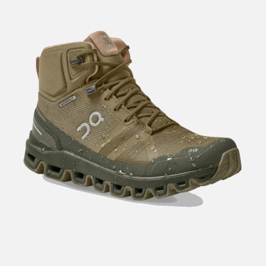 On Running Cloudrock Waterproof Olive-Reed