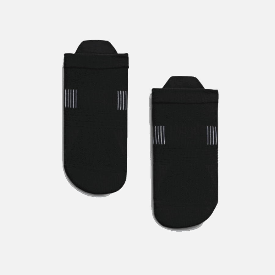 On Running Ultralight Low Sock Men Black-White