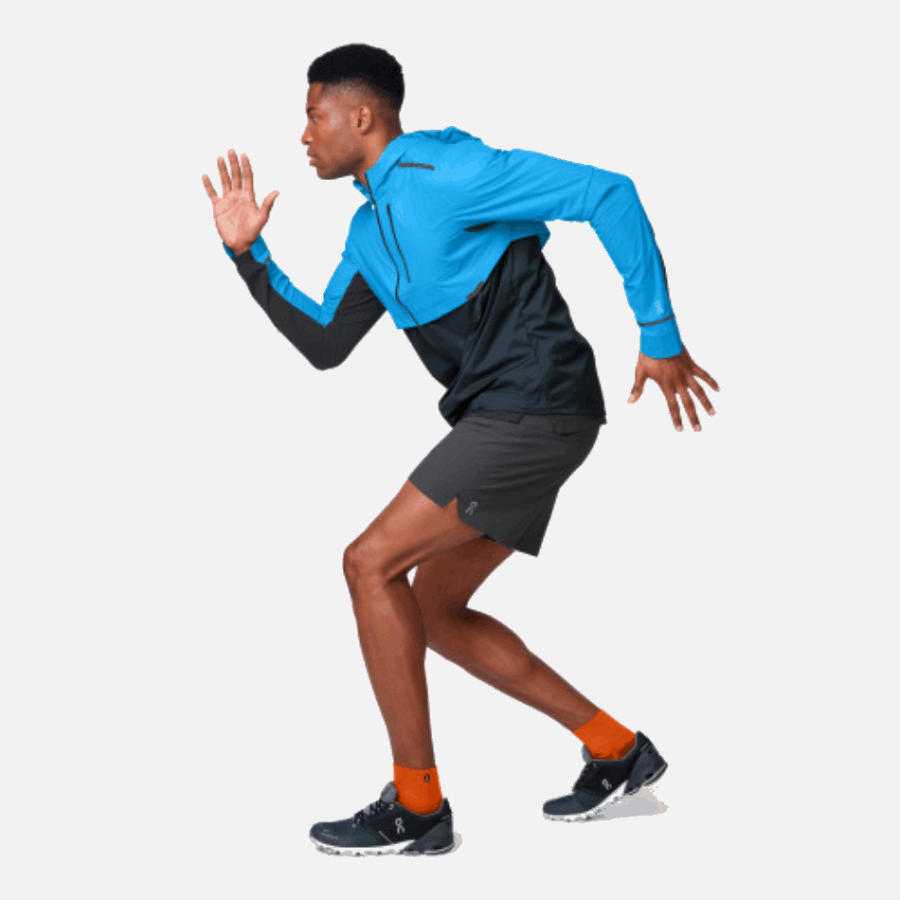 On Running Weather Jacket Malibu-Navy