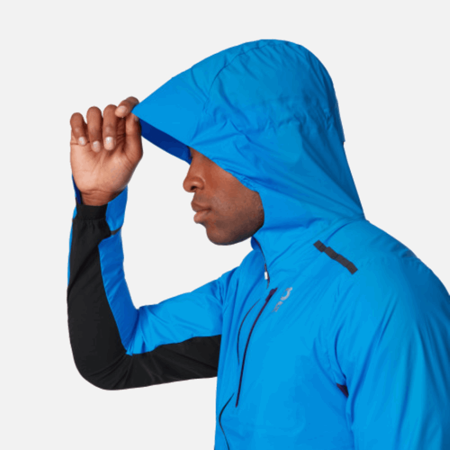 On Running Weather Jacket Malibu-Navy