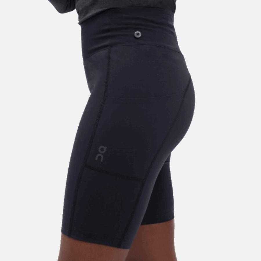 On Running Active Shorts Granite-Black
