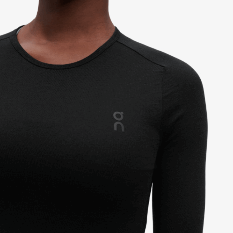 On Running Merino Long-T Black