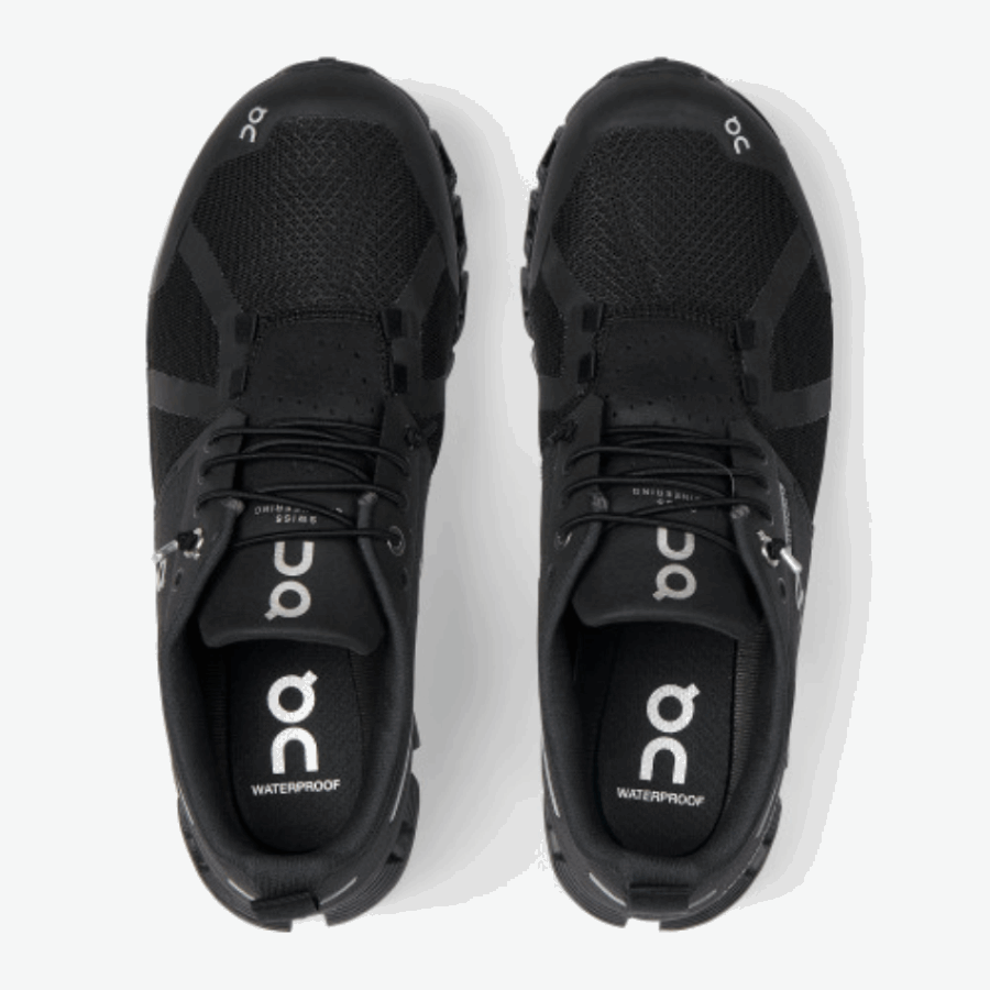 Fashion On Running Cloud Waterproof Black-Lunar