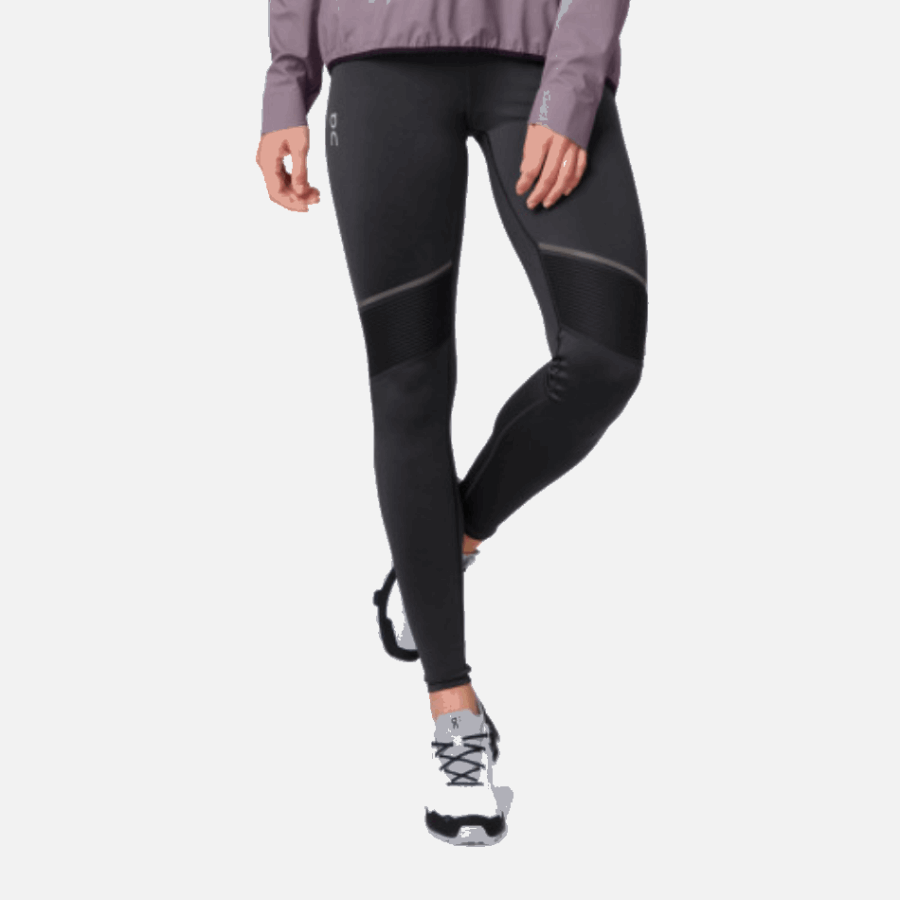 On Running Tights Long Black-Shadow Fashion