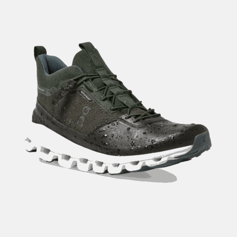 On Running Cloud Hi Waterproof Men Fir-Umber