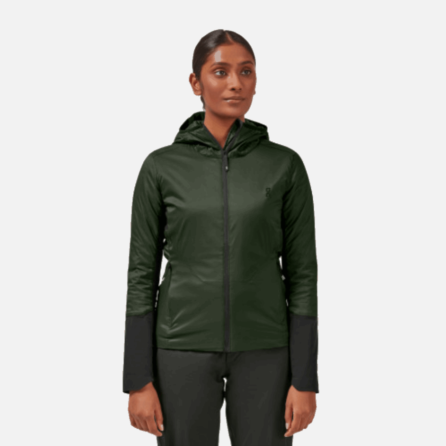 On Running Insulator Jacket Ivy-Black