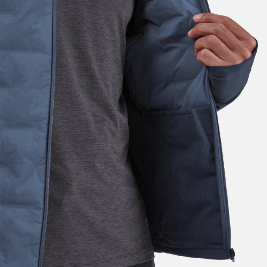 On Running Climate Jacket Men Denim-Navy