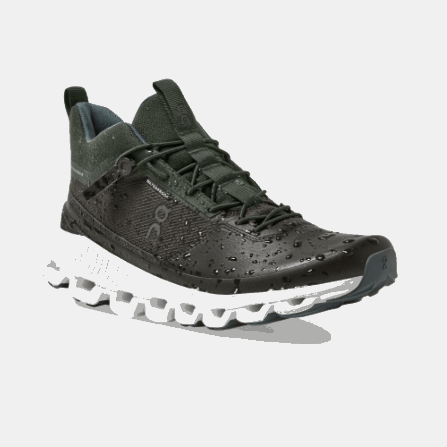 On Running Cloud Hi Waterproof Fir-Umber