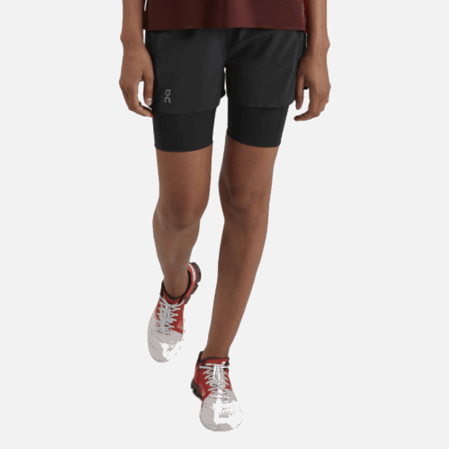 On Running Active Shorts Black