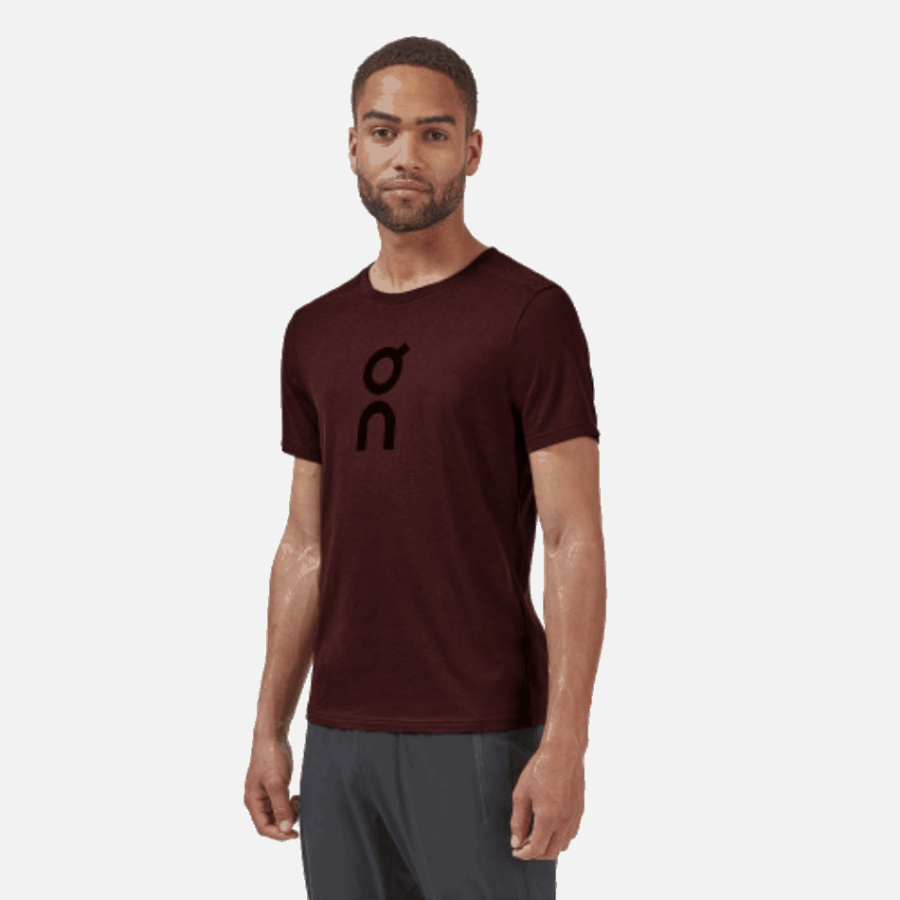On Running Graphic-T Men Mulberry