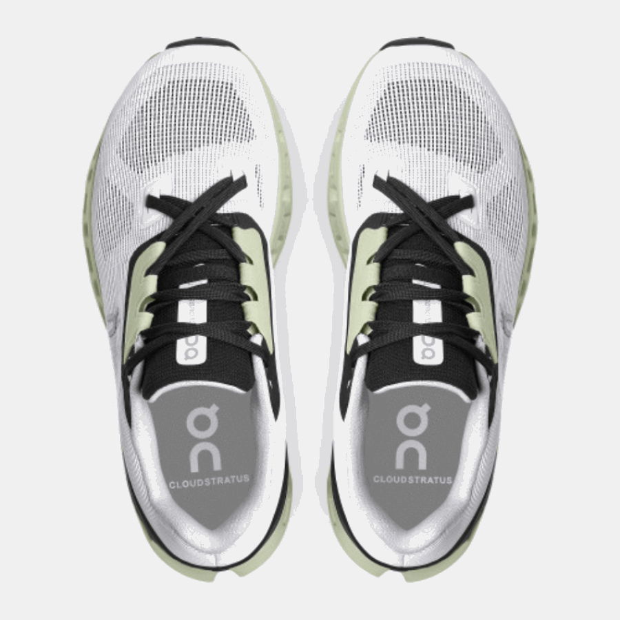 On Running Cloudstratus White-Black Fashion