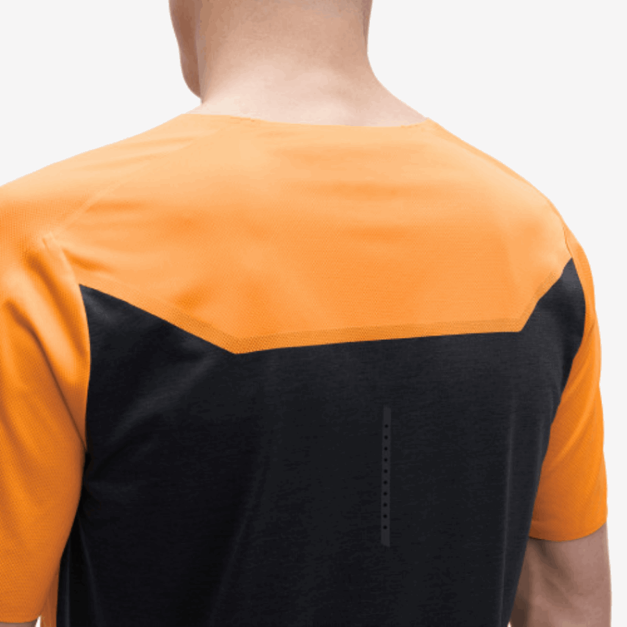 On Running Performance-T Men Mango-Black